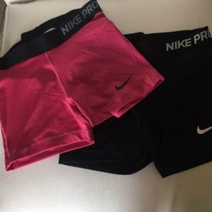Nike dri fit workout shorts